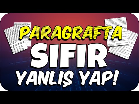 Paragrafta SIFIR Yanlış İstiyorsan İzle❗