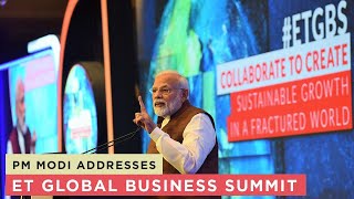 PM Modi addresses ET Global Business Summit