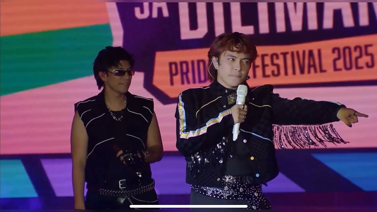 Gian and Rapha in LoveLaban sa Diliman Pride ph Festival (June 28,2025)