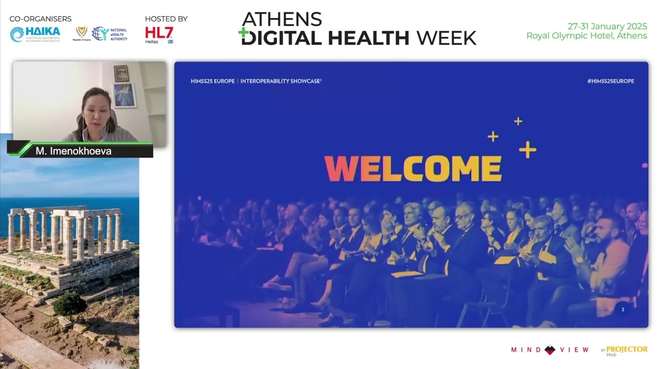 Marianna Imenokhoeva || Presentation of the Interoperability Showcase at the upcoming HIMSS25 Europe