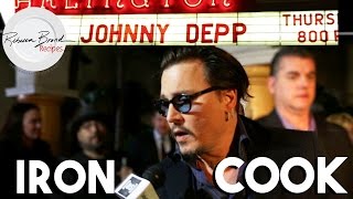 Johnny Depp with Rebecca Brand at Santa Barbara International Film Festival Feb 2016