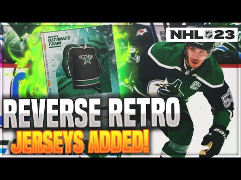 Are the New Reverse Retro Jerseys in NHL 23?