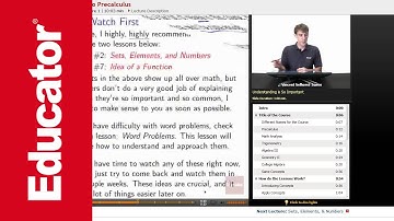Introduction to Precalculus