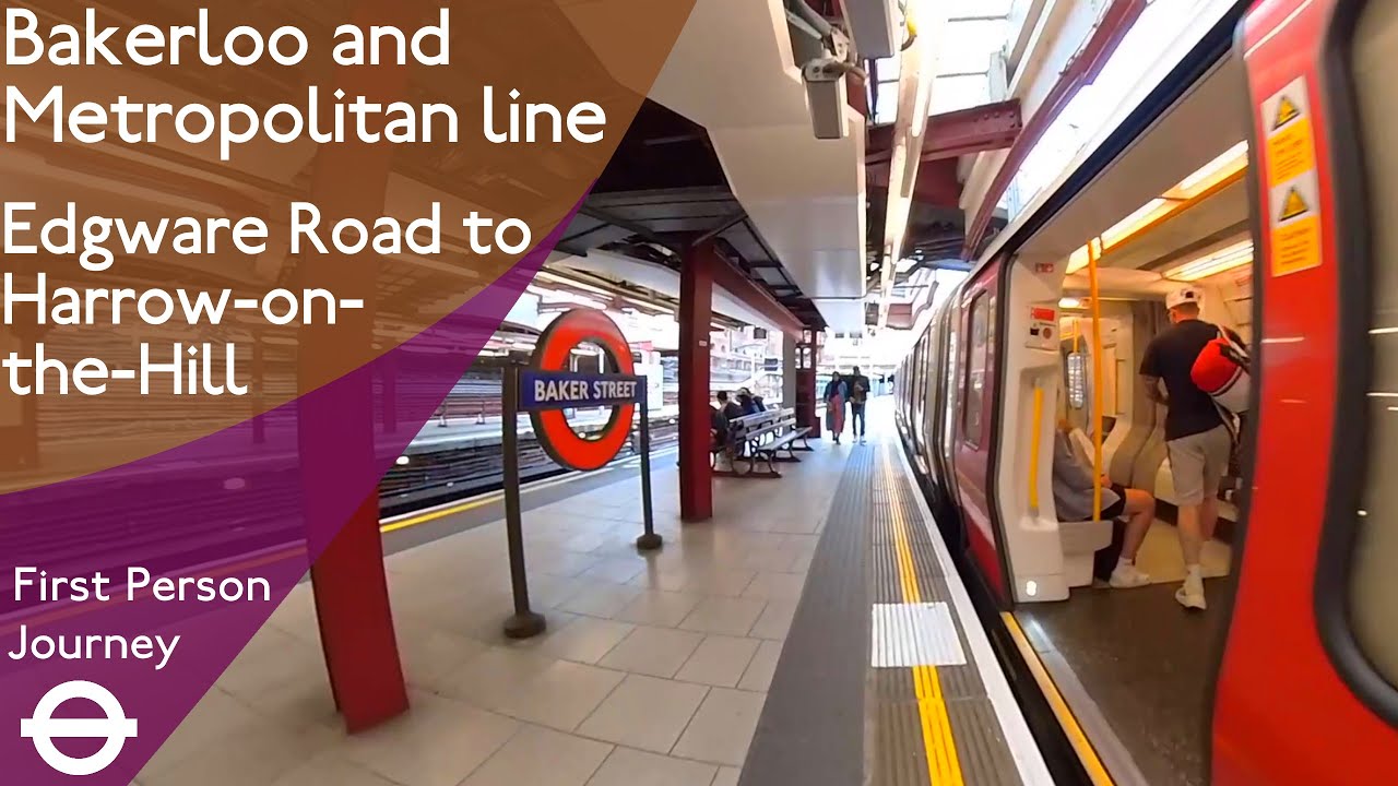 Play: London Underground First Person Journey: the calm, real-time ride from Edgware Road to Harrow-on-the-Hill