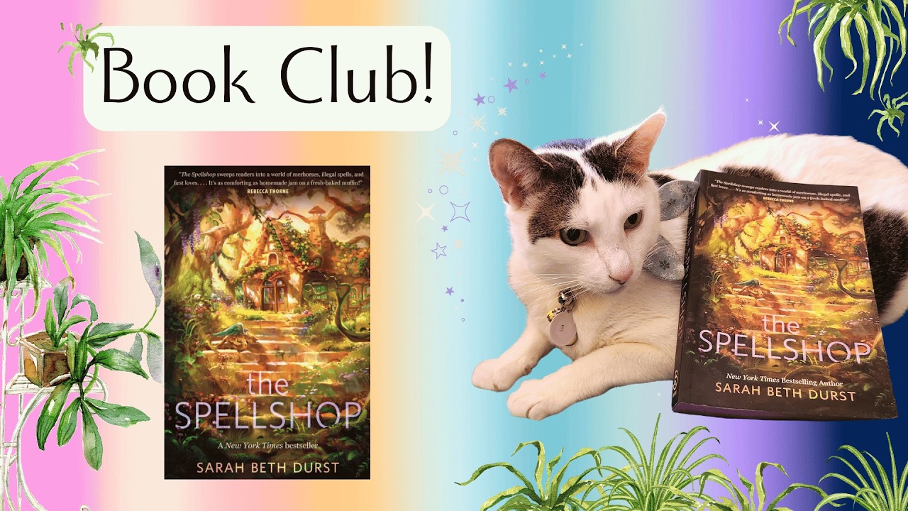 Soggy Tea, [redacted] Water, & The Spellshop Book Club | Books I Read with My Cat
