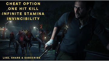 EVIL WITHIN 2 - HOW TO ACTIVATE CHEAT  OPTIONS  - INFINITE STAMINA