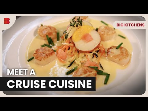 Inside the Regal Princess Kitchens Big Kitchens Food Documentary