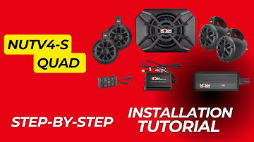 How to set up your NUTV4-S QUAD system, Step-By-Step installation guide