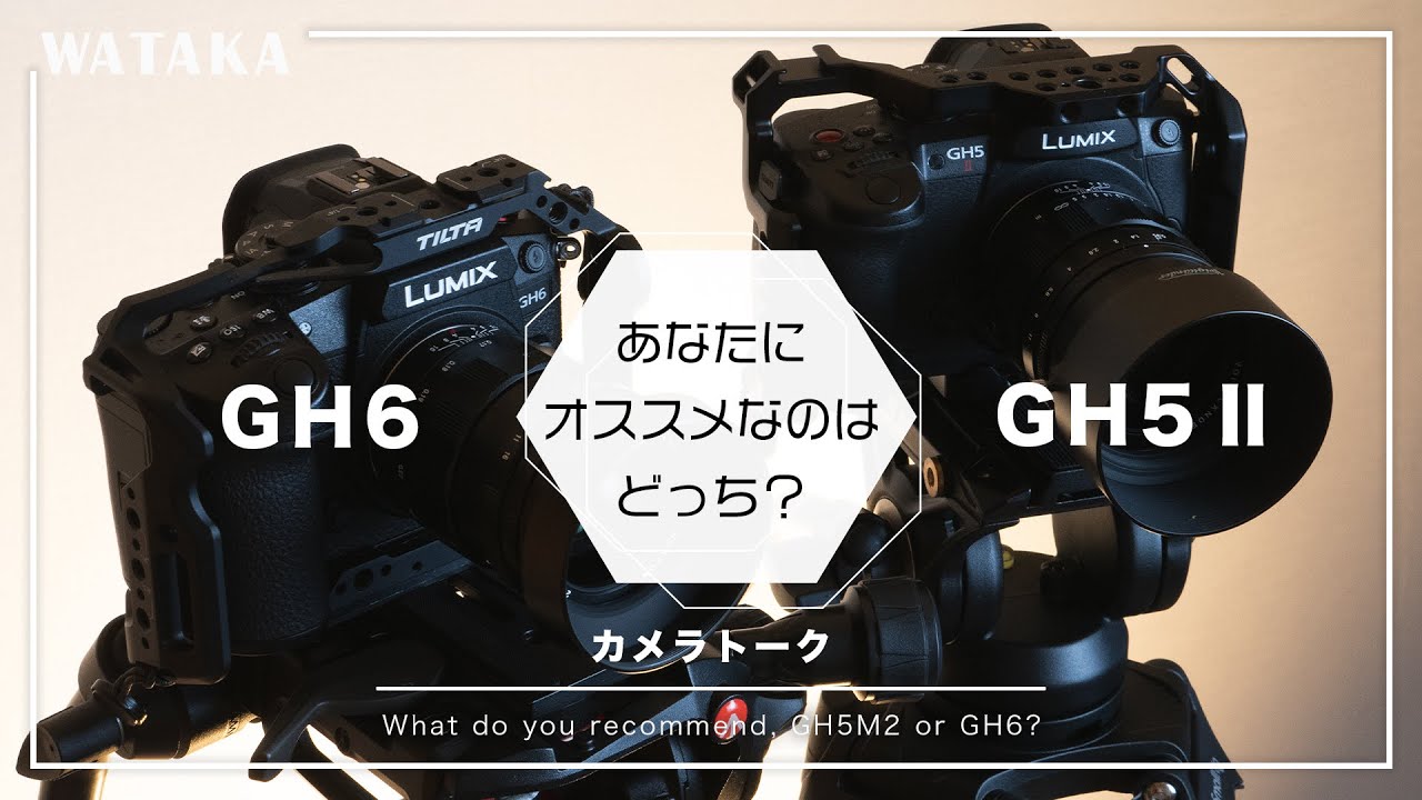 マイクロフォーサーズ】あなたにオススメなのはどっち？GH6とGH5M2