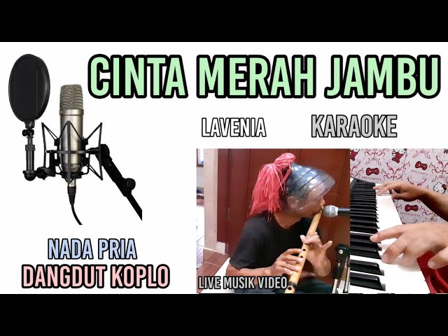 CINTA MERAH JAMBU KARAOKE DANGDUT KOPLO NADA PRIA class=