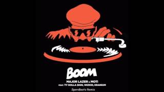 Major Lazer FT MOTI,TY DOLLA $IGN,WIZKID &amp; KRANIUM - Boom (Sparobeatz Remix)