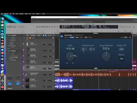 Phase cancelling problems on backing tracks - Fixed! tutorial in Logic X