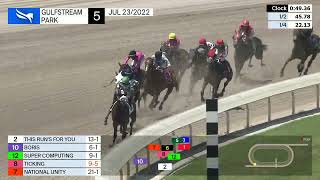 Gulfstream Park July 23, 2022 Race 5