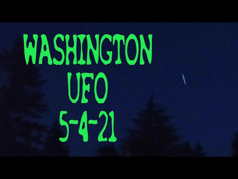 Video: UFO Bulat Dengan Ekor Oren Panjang Terbang Di Washington State - Pandangan Alternatif