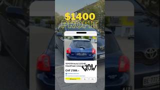 How i made $1400 Profit on my first car flip