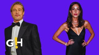 Ines De Ramon Brad Pitt's Girlfriend, Seen Smoking While Walking Dog in Santa Monica | Gossip Herald