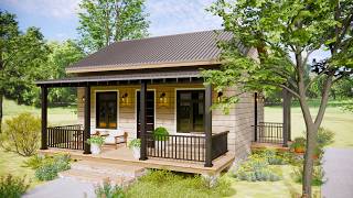 20 x 23 Feet Small House That Makes 460 Sq Ft Feel Spacious and Comfortable
