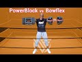 PowerBlock Pro 50 vs Bowflex Selecttech 552 Adjustable Dumbbells | Home Gym Review