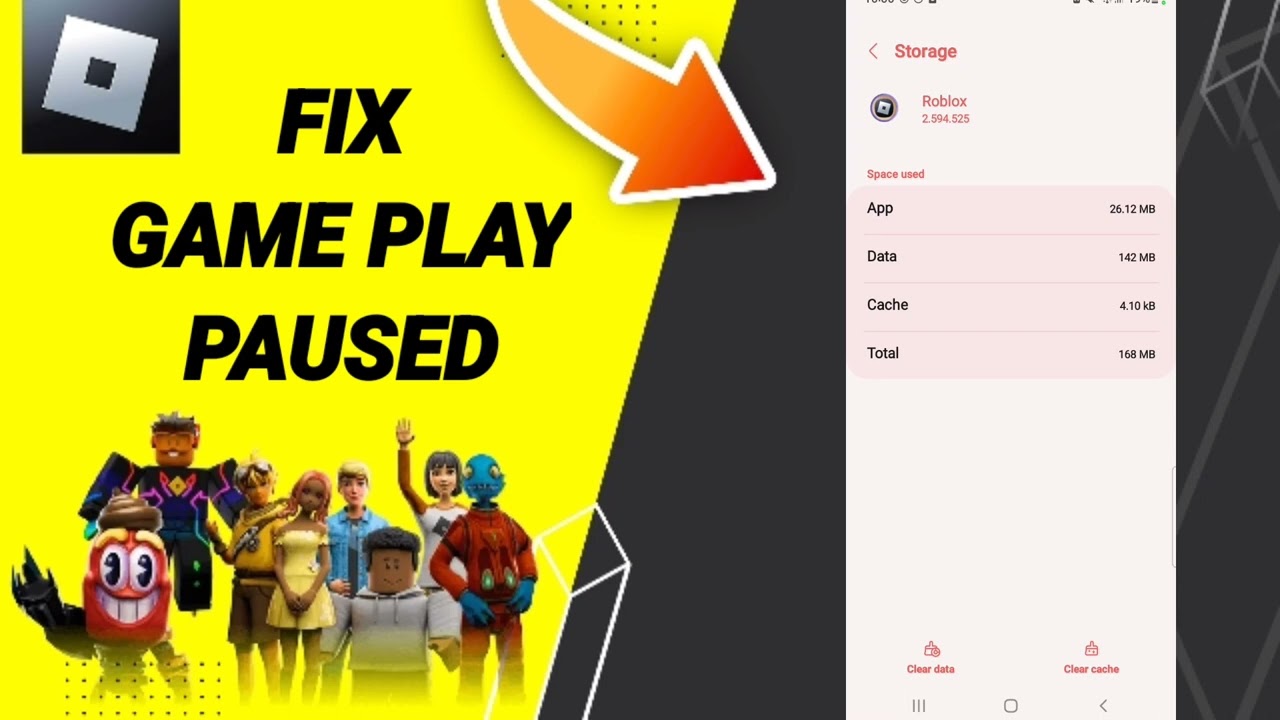 How To Fix Game Play Paused On Roblox App YouTube 