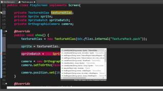 libGDX - TextureAtlas