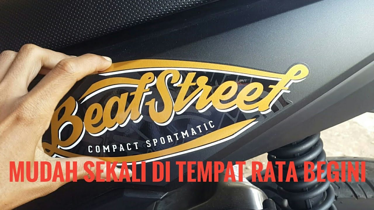 Cara Pasang Skotlet Pada Beat Street Agar Menjadi Polos Dengan Modal Minim YouTube