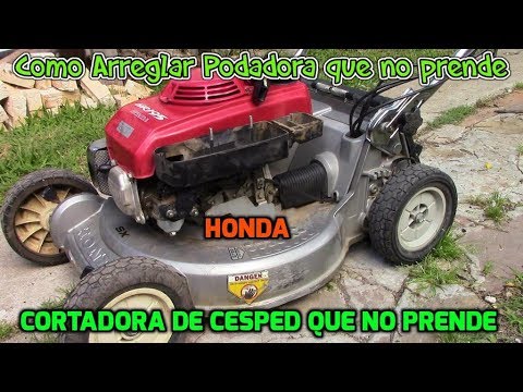 Como Arreglar O Reparar Podadora Honda Que No Prende