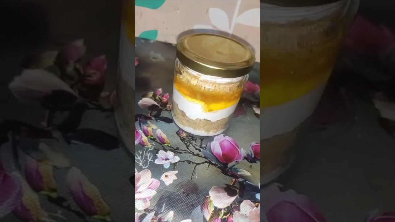 Delicious Mango Jar Cake | Mango Jar Cake Recipe 