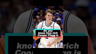 Do you know how rich Cooper Flagg is? He owns some insanely expensive things.