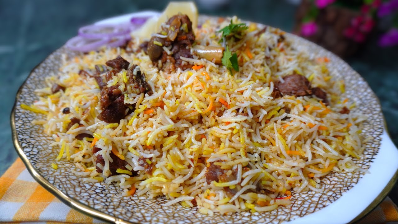 Awadhi Mutton Biryani | Authentic Lucknowi Mutton Biryani Recipe | Lucknowi Biryani #video #recipe