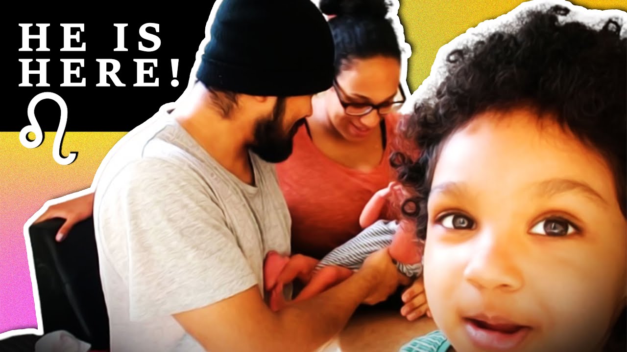 MEET OUR BABY! He's Here!  Meet our Baby Brother - BIRTH ANNOUNCEMENT VIDEO