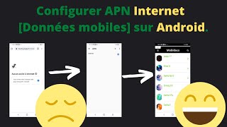 Configurer APN Internet [Données mobiles] sur Android. screenshot 5