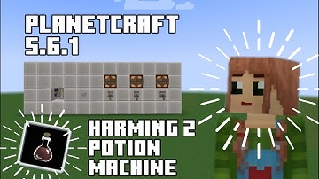 [Planet Craft - Planet of Cubes] Automatic Harming 2 Machine Tutorial