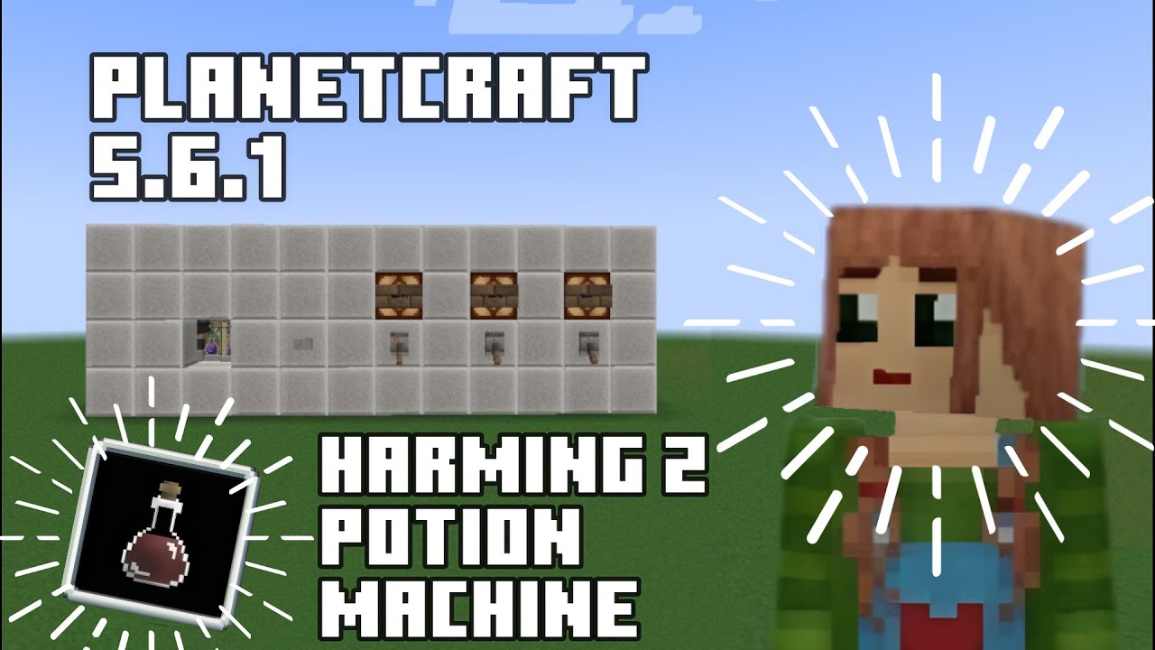 [Planet Craft - Planet of Cubes] Automatic Harming 2 Machine Tutorial ...