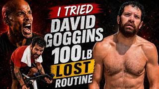 I Tried David Goggins’ 100-Pound Weight Loss Routine for a Day