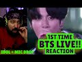 First Time BTS Listen reaction MIC DROP AND IDOL LIVE PERFORMANCE!