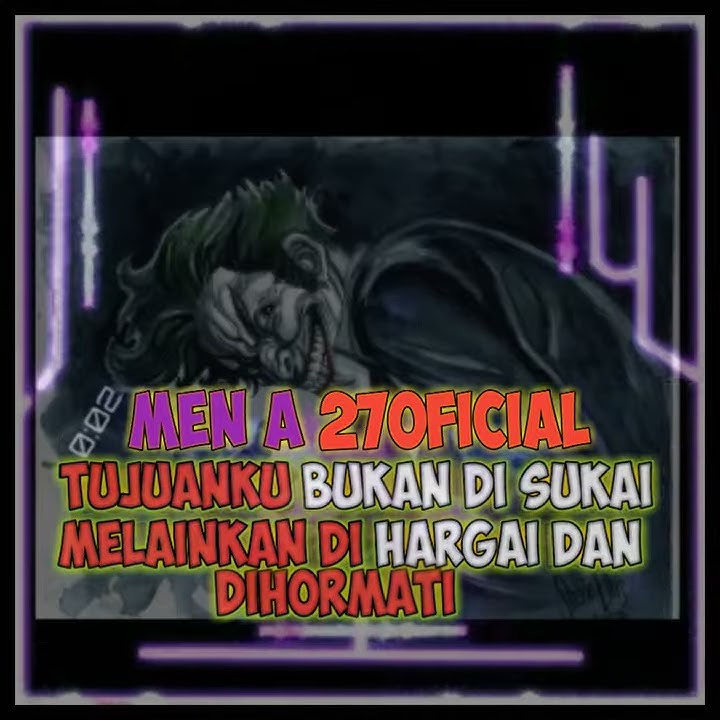 Buat status wa Joker 30 detik