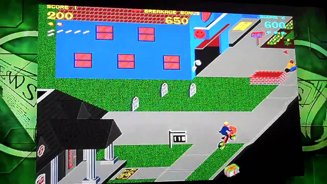 Paperboy on the Xbox360 YouTube