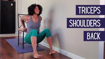 Bench Dip Tricep Exercise Demo