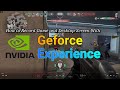 How to record games  desktop screen with nvidia geforce experience shadow play