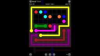 FLOW FREE - Classic Pack - 9x9 - Level 1