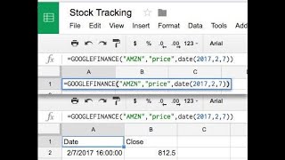 How to Track Stocks, ETF&#39;S &amp; Mutual Funds With Google Sheets