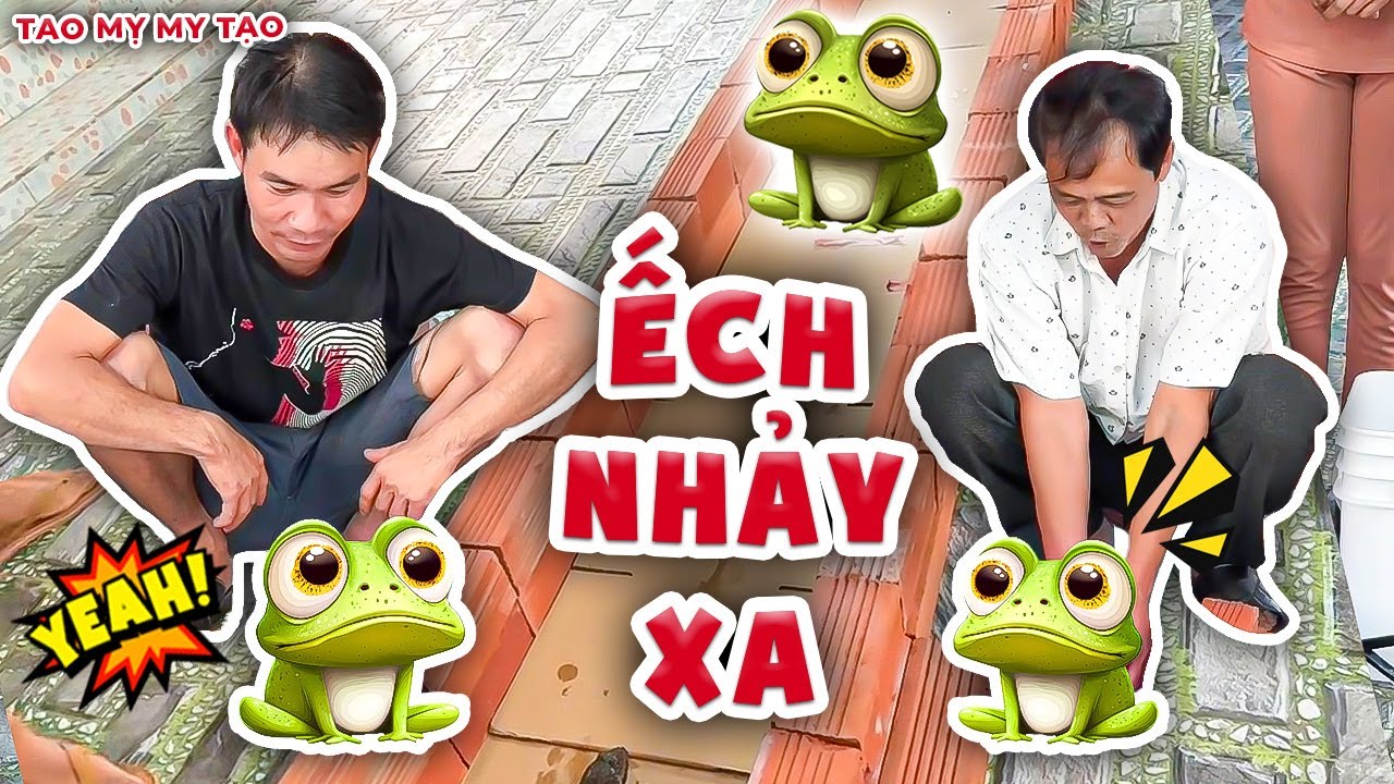 Trò Chơi Ếch Nhảy Xa Vui Nhộn - Cười Luộn Ruột Với Các Chiêu 