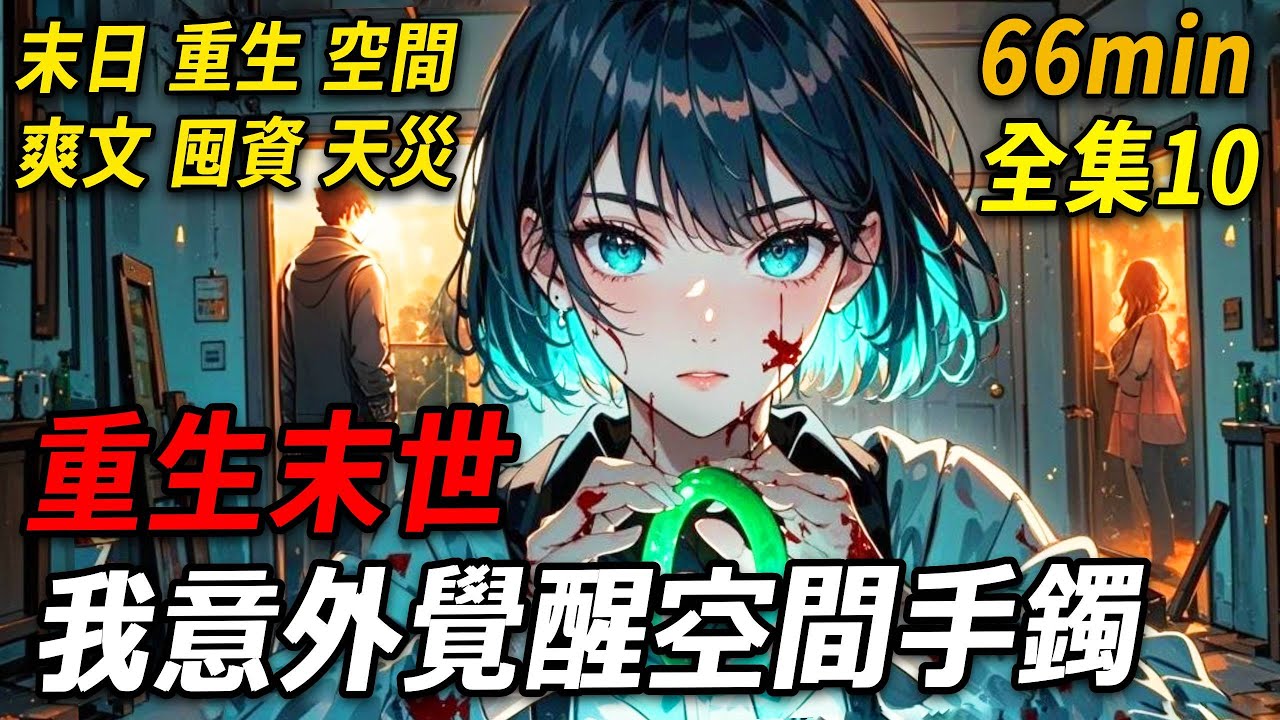 【末世手鐲10】重生末世前，我意外覺醒空間手鐲，上一世遭渣爹遺棄、朋友背叛，含恨慘死。慘死四年後我瘋狂囤物資，渣爹渣友敢來犯？美食武器在手，牛排紅酒相伴，綠茶白蓮黑心鄰居？瘋批女主，全程颯爽，不服就戰