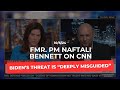 Fmr prime minister bennett responds to president bidens statement on arms halt