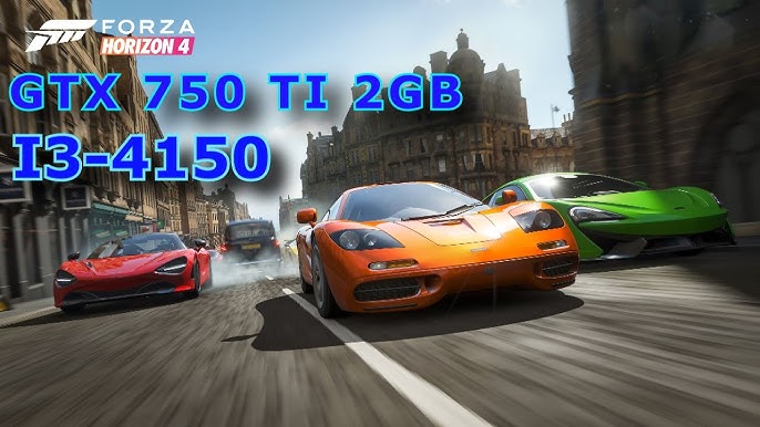 FORZA HORIZON 3 na GTX 750 TI 2GB Vram + i3-3240 3.4GHz & 12GB Ram