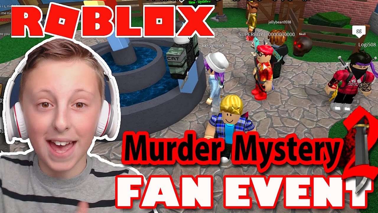 Roblox Murder Mystery 2 | VIP Server | Playing with Burlington Gamer Fans | Roblox Fan Event