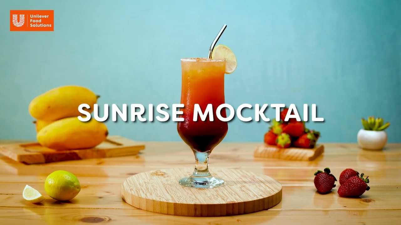 Sunrise Mocktail - Knorr Professional Lime Seasoning