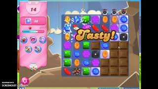 Candy Crush Level 2247 Audio Talkthrough, 1 Star 0 Boosters