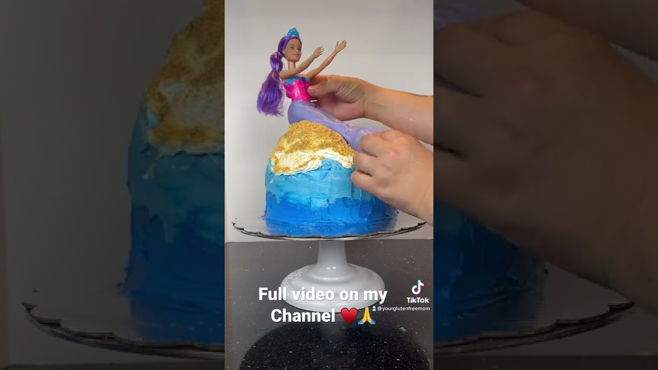 Mermaid Barbie cake 