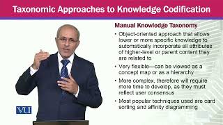 Taxonomic Approaches to Knowledge Codification | Knowledge Management | MGTE630_Topic057